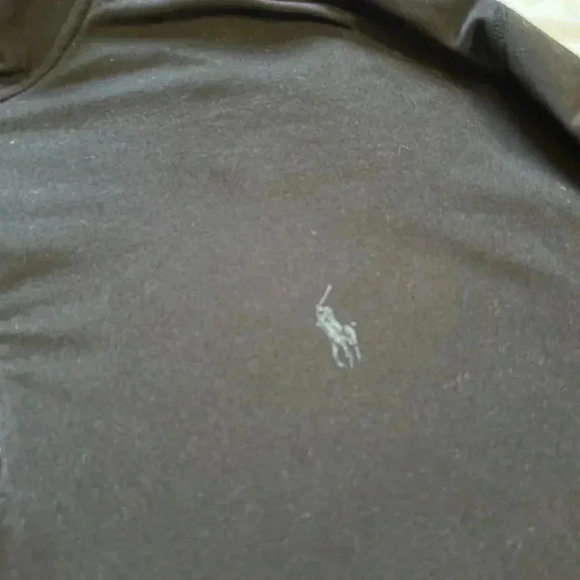 Polo Ralph Lauren black lightweight quarter zip pullover size XL - Picture 2 of 7